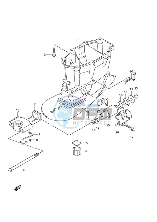 Drive Shaft Housing (Type: X)