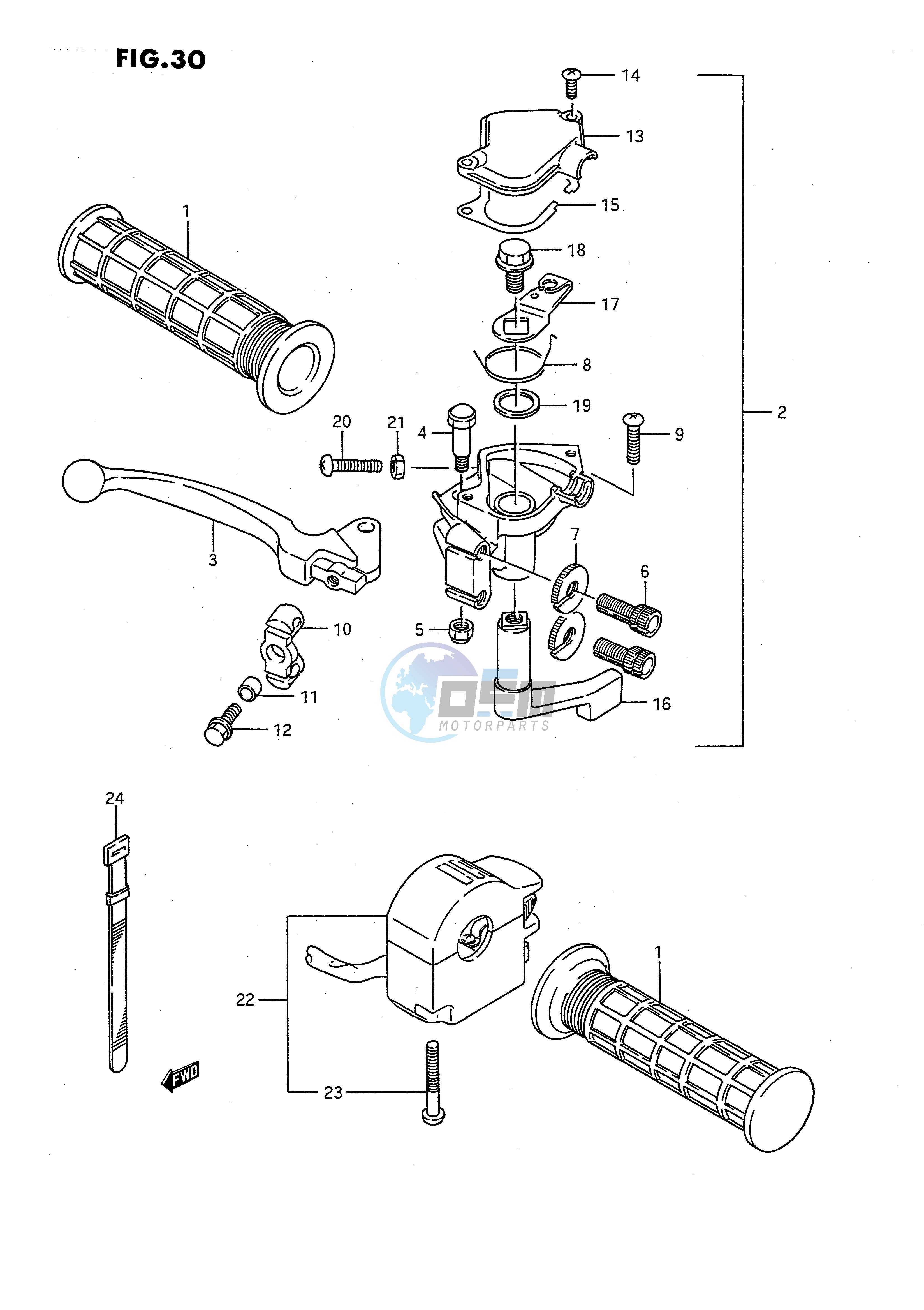 FRONT BRAKE LEVER