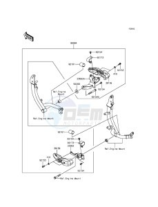 VERSYS 1000 KLZ1000BGF FR GB XX (EU ME A(FRICA) drawing Accessory(Frame Slider)