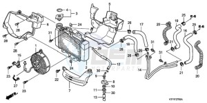 SH1259 E / 3E drawing RADIATOR