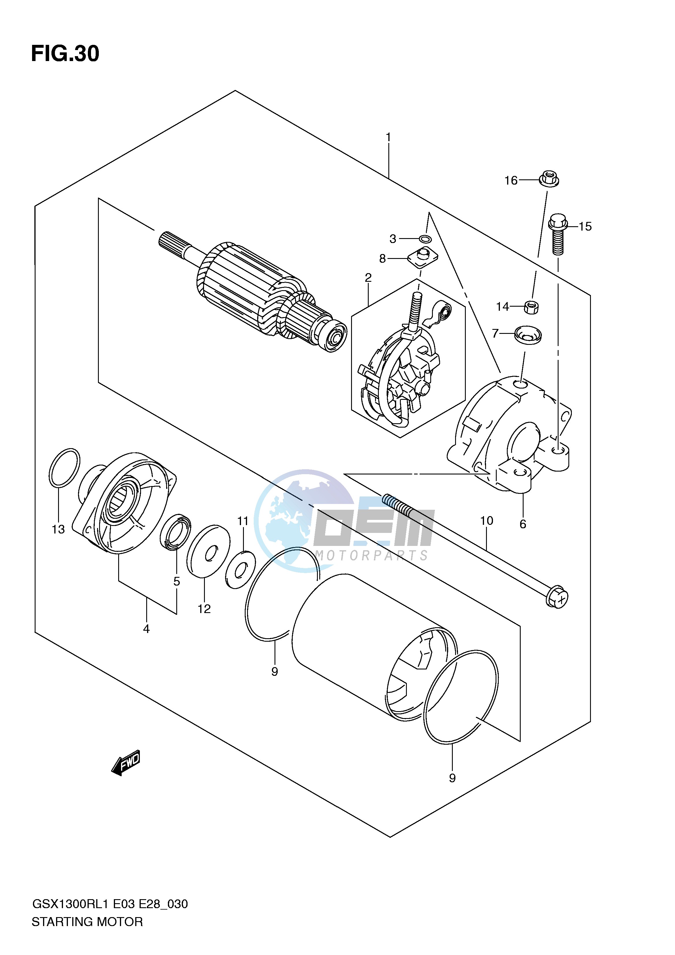 STARTING MOTOR