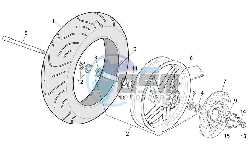 Front wheel