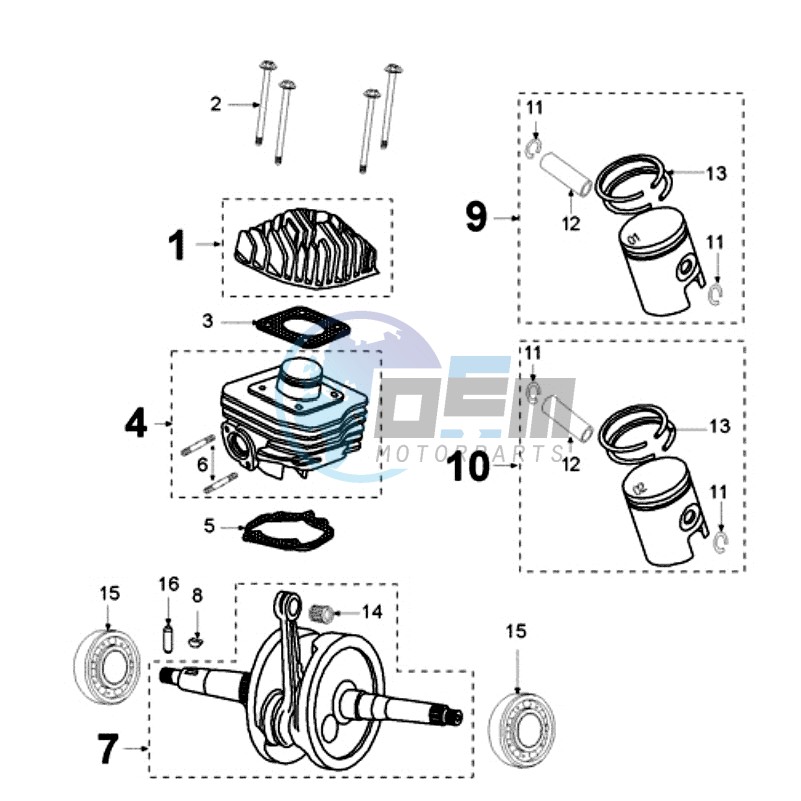 CRANKSHAFT ALUMINIUM