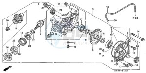 TRX680FA9 Australia - (U) drawing FINAL DRIVEN GEAR