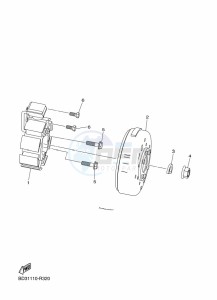 YFZ50 (BW4H) drawing GENERATOR