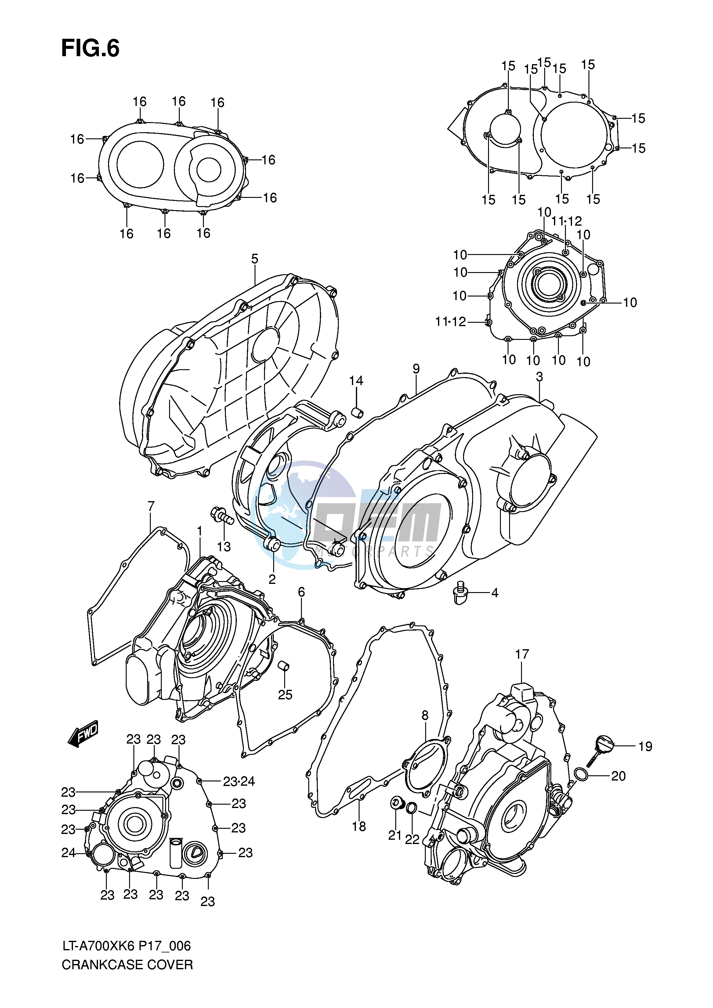 CRANKCASE COVER