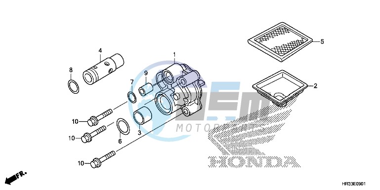 OIL PUMP (TRX420FE1/FM1/FM2/TE1/TM1)