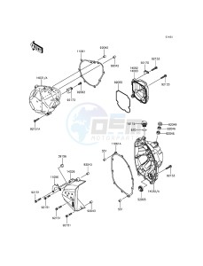 Z800 ZR800CGF UF (UK FA) XX (EU ME A(FRICA) drawing Engine Cover(s)