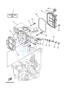 F25A drawing CYLINDER--CRANKCASE-2