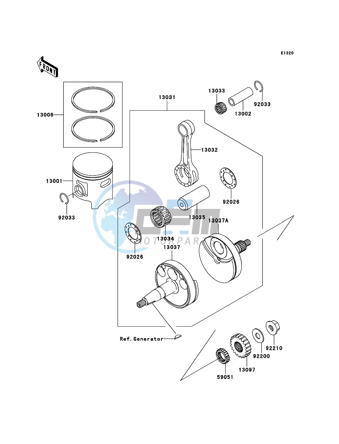 Crankshaft/Piston(s)