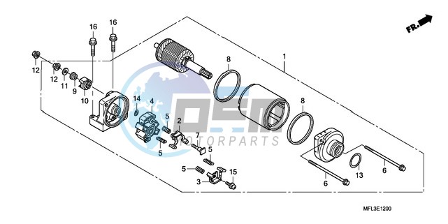 STARTING MOTOR