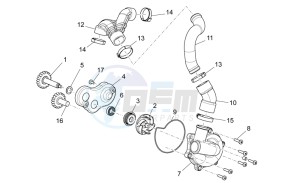 NA 850 Mana drawing Water pump