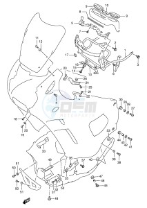 GSX750F (E4) drawing INSTALLATION PARTS