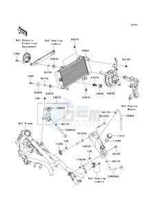 EX250 J [NINJA 250R] (J8F-J9FA) J9FA drawing RADIATOR