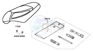 VITALITY 50 drawing Seat