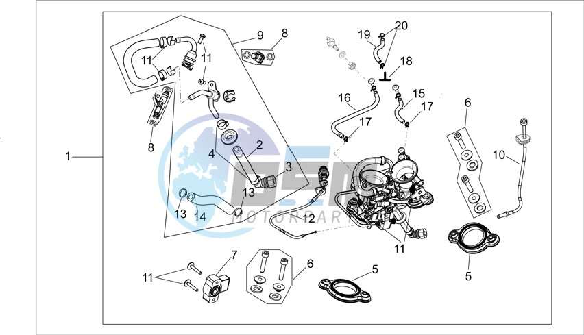 Throttle body