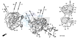 XL700V9 Europe Direct - (ED / SPC) drawing CRANKCASE