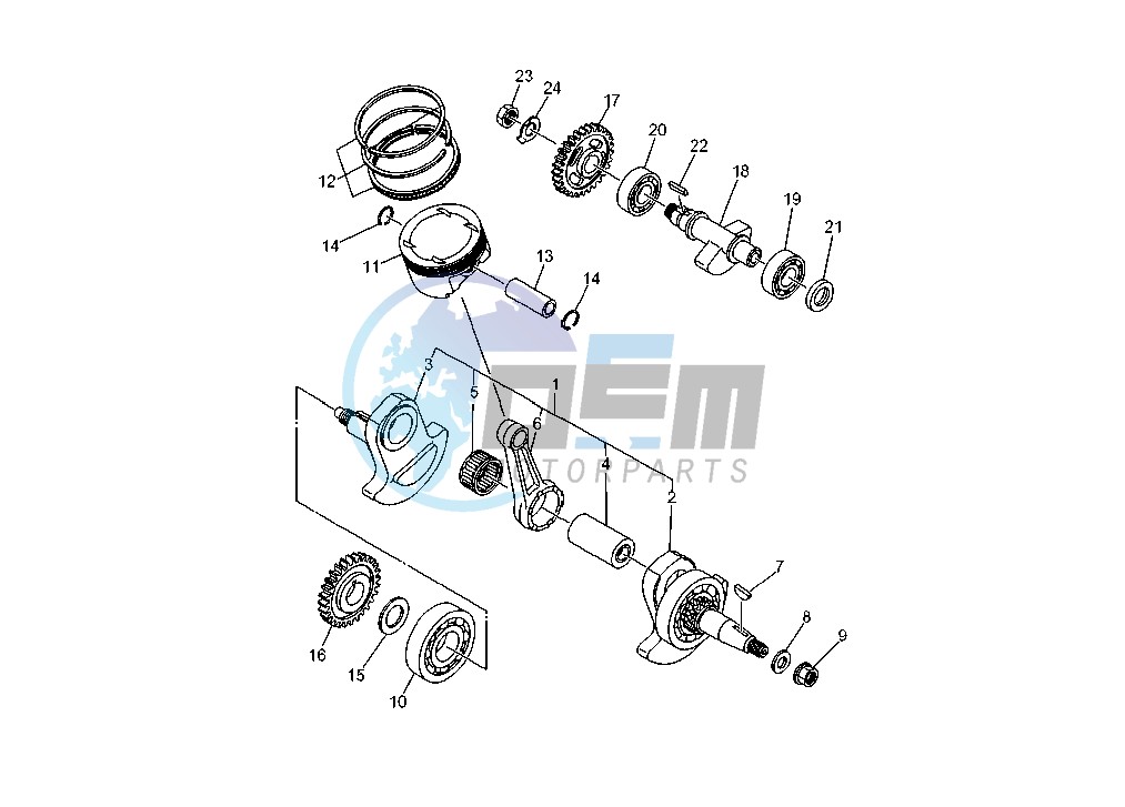 CRANKSHAFT - PISTON