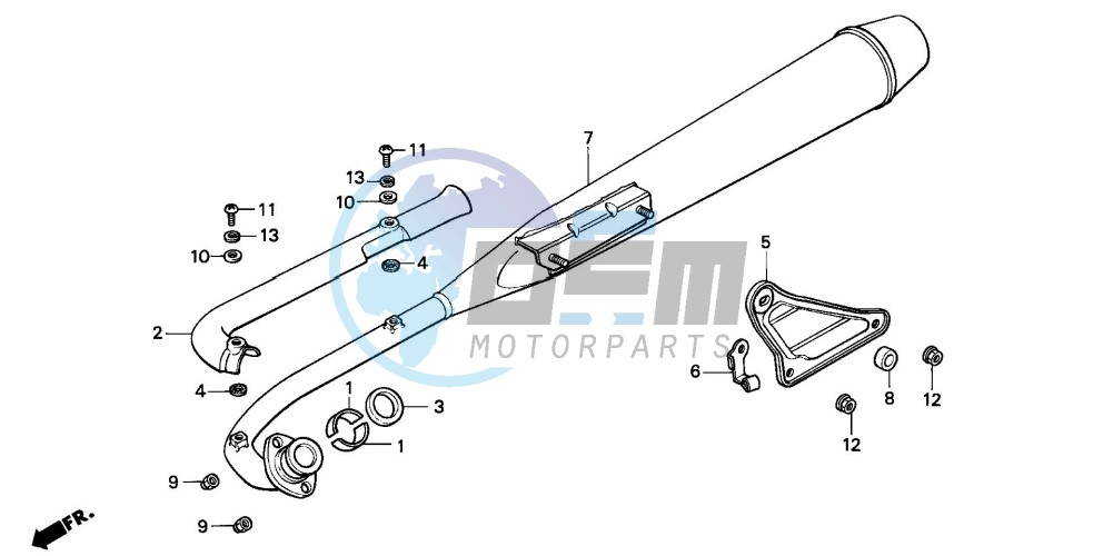 EXHAUST MUFFLER