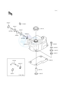 JH 750 A [750 SS] (A1-A4) [750 SS] drawing OIL TANK