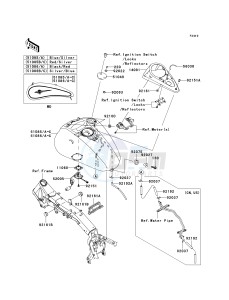 VN 2000 J [VULCAN 2000 CLASSIC LT] (8F-9F) J8F drawing FUEL TANK