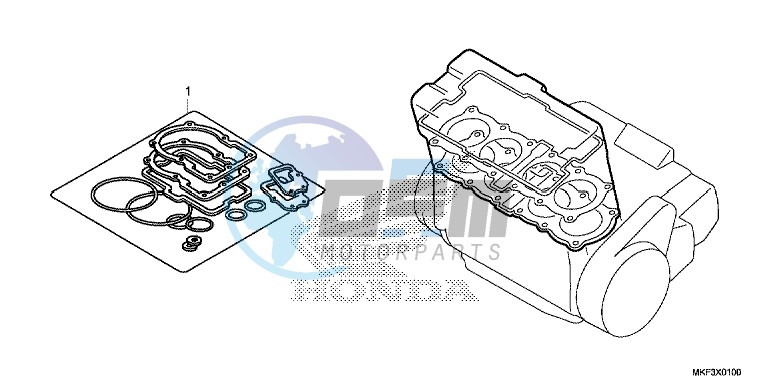 GASKET KIT A