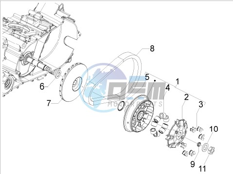 Driving pulley