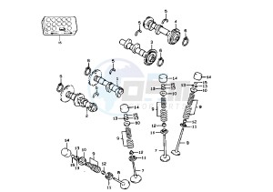 V RAPTOR 1000 drawing CAMSHAFT-VALVE