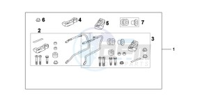 CBF600N9 Europe Direct - (ED) drawing PANNIER STAY SET