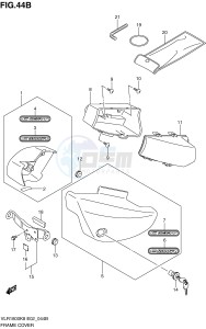 VLR1800 (E2) drawing FRAME COVER (VLR1800TK9)