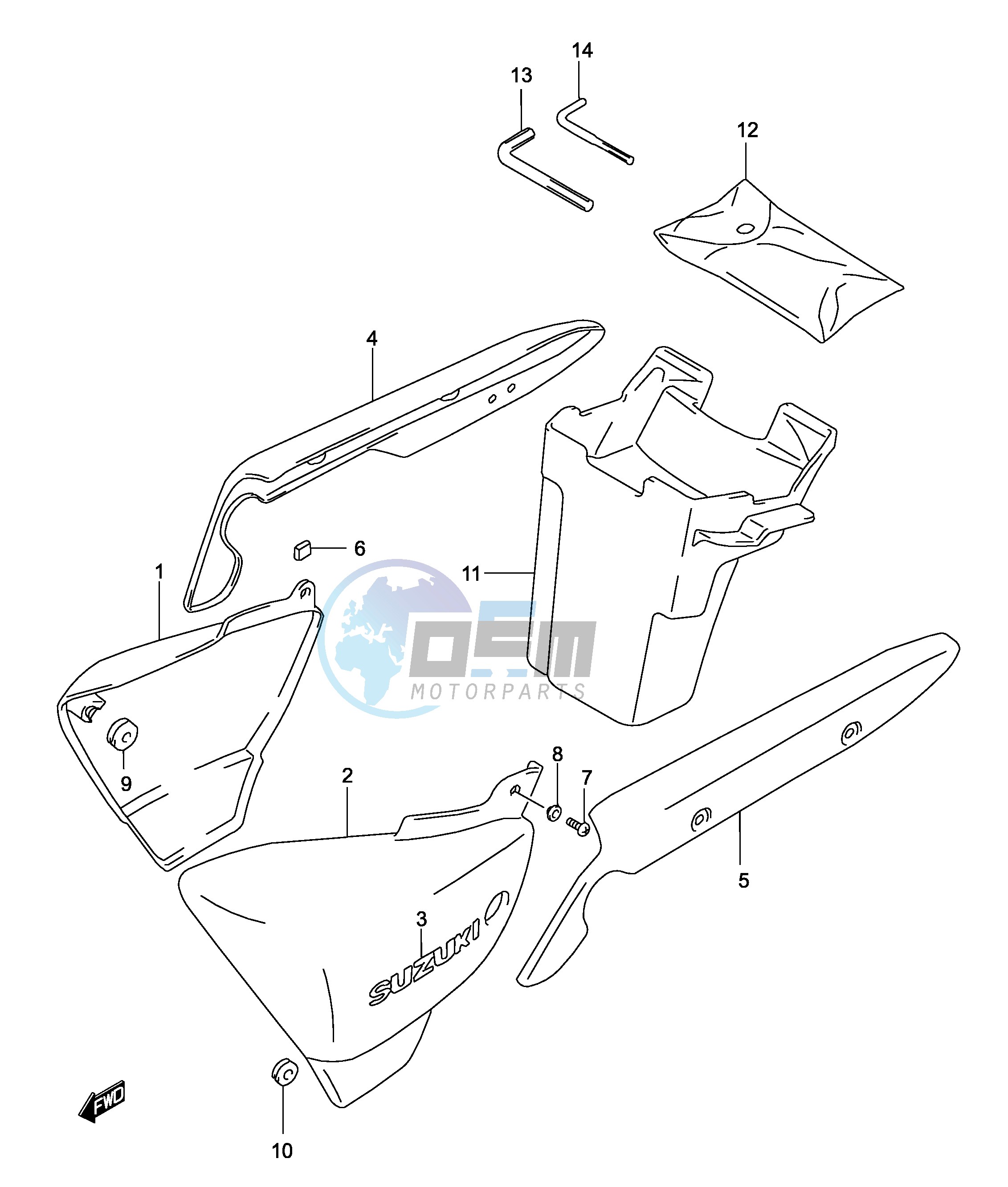 FRAME COVER (MODEL K2)