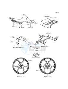 ER-6N_ABS ER650FGF XX (EU ME A(FRICA) drawing Decals(Gray)