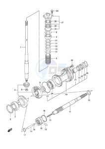 DF 50A drawing Transmission High Thrust