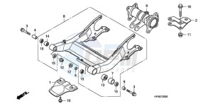 TRX420FMA Europe Direct - (ED / 2ED 4WD) drawing SWINGARM