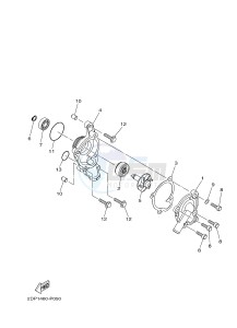 GPD125A GPD125-A NMAX125 (2DS1 2DS5) drawing WATER PUMP