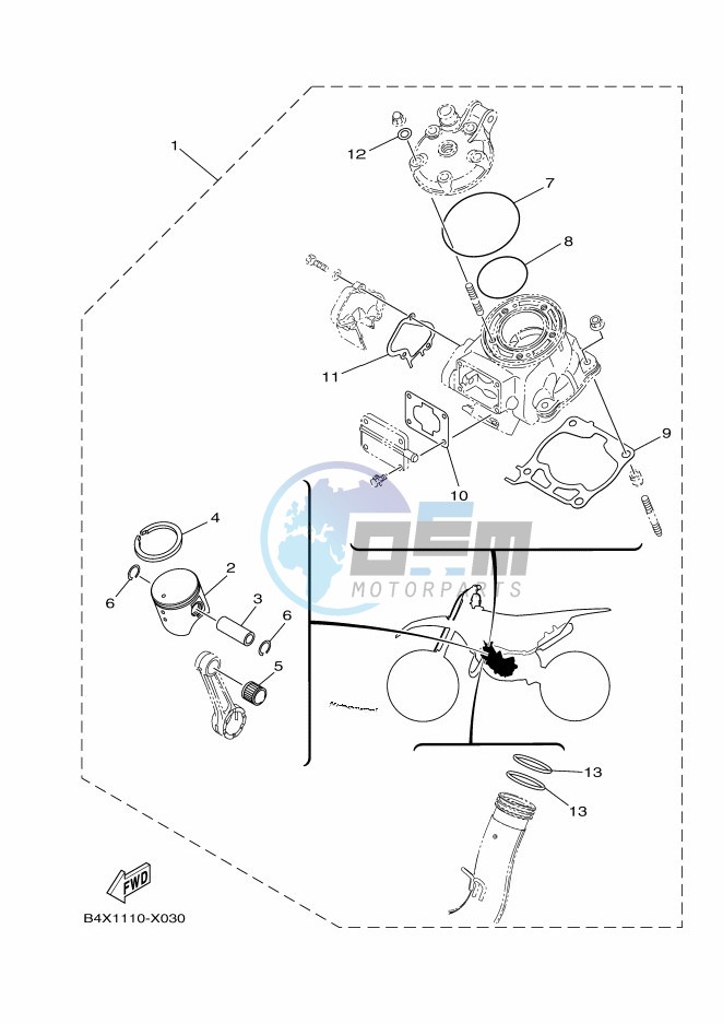 PISTON REBUILT KIT