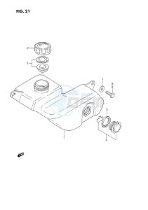 DS80 (E24) drawing OIL TANK