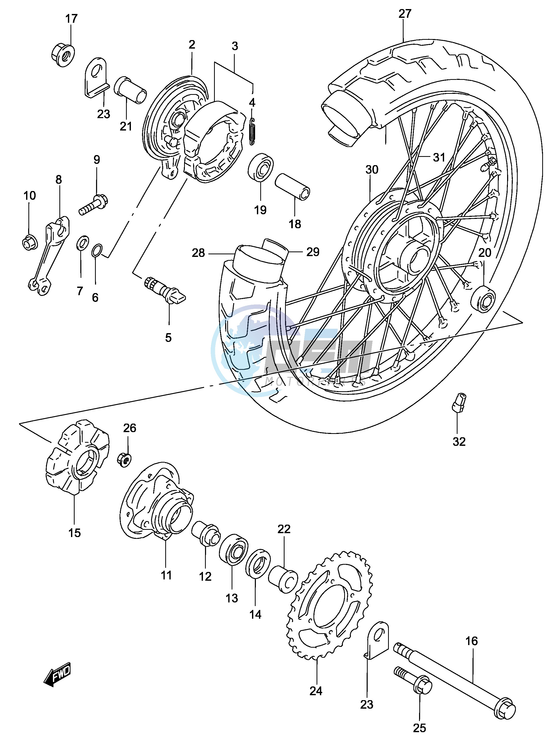 REAR WHEEL