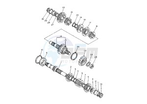 XJ S DIVERSION 600 drawing TRANSMISSION