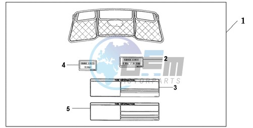 INNER TRUNK LID ORG