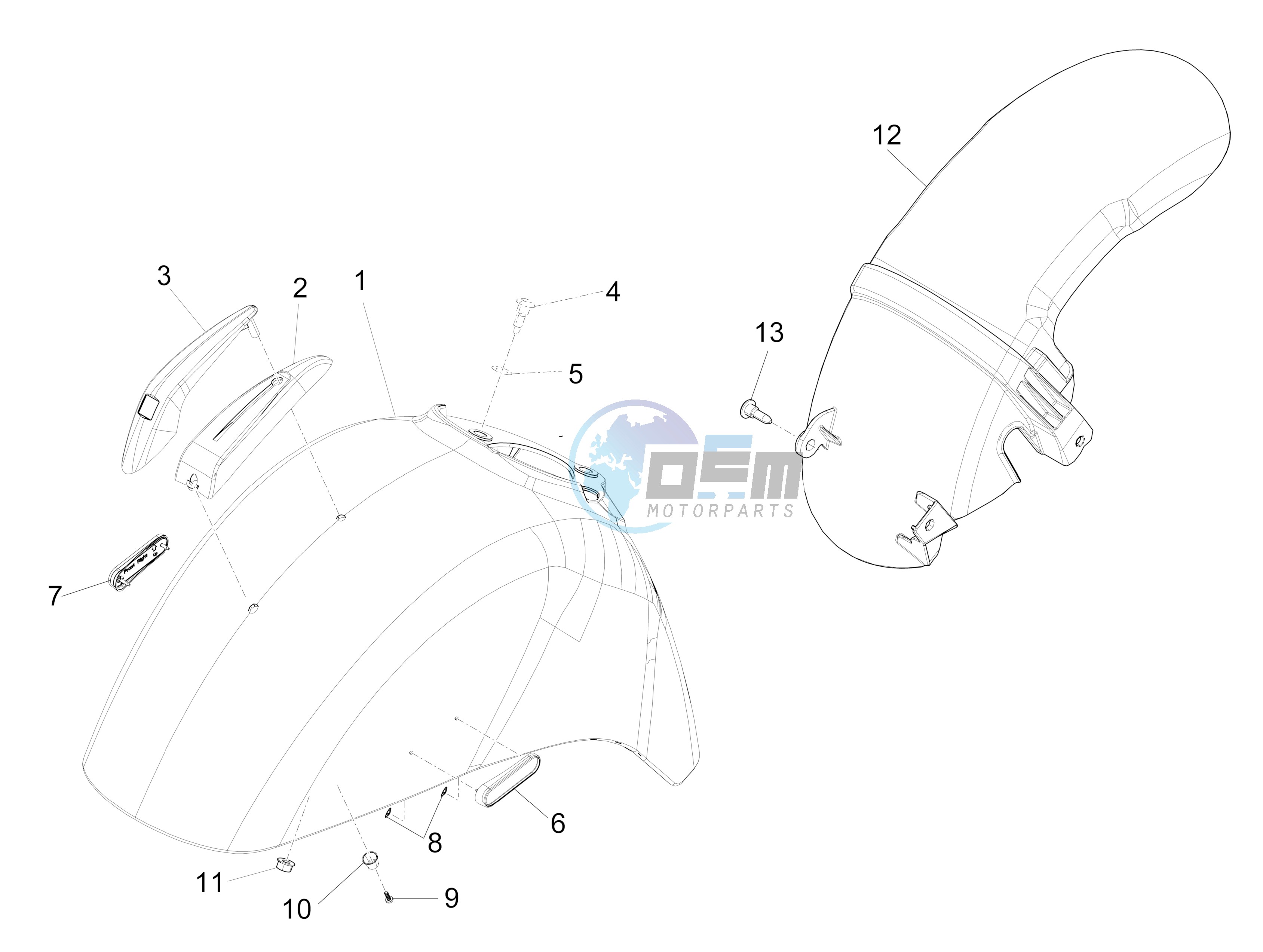 Wheel huosing - Mudguard