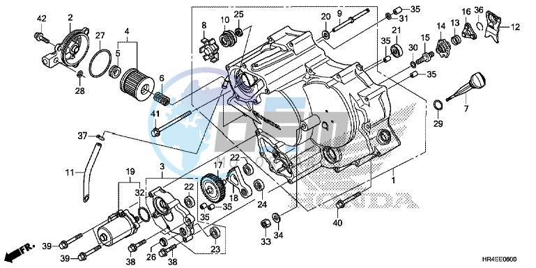 FRONT CRANKCASE COVER