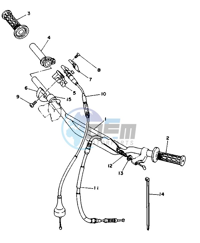 STEERING HANDLE -CABLE