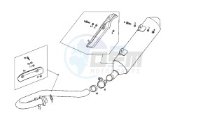 MULHACEN - 125 CC VTHMS1A2A 4T EU3 drawing EXHAUST