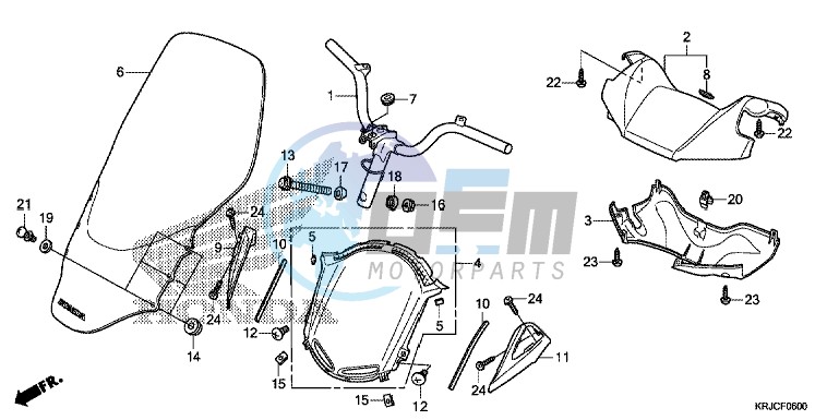 HANDLE PIPE/HANDLE COVER