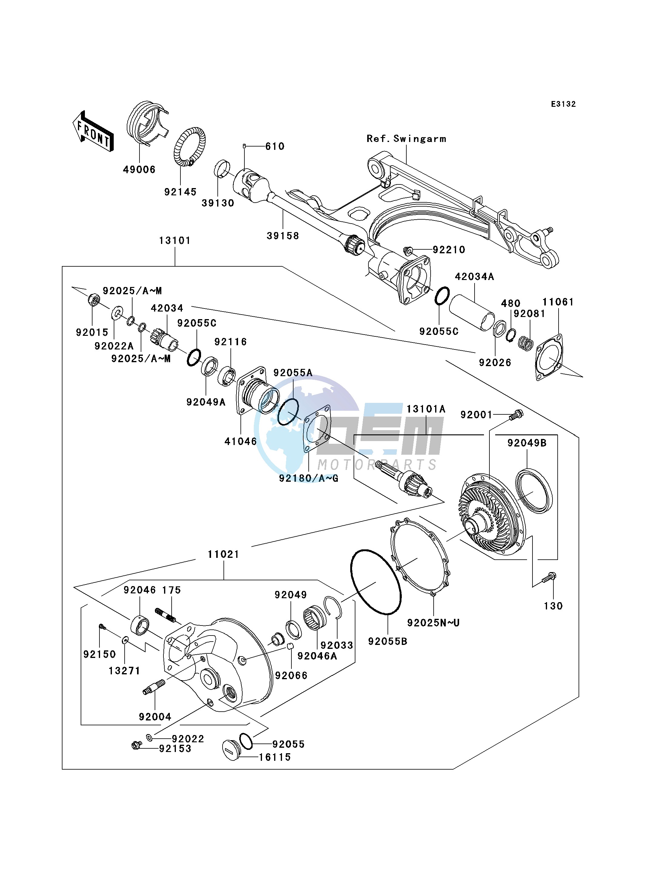 DRIVE SHAFT_FINAL GEAR