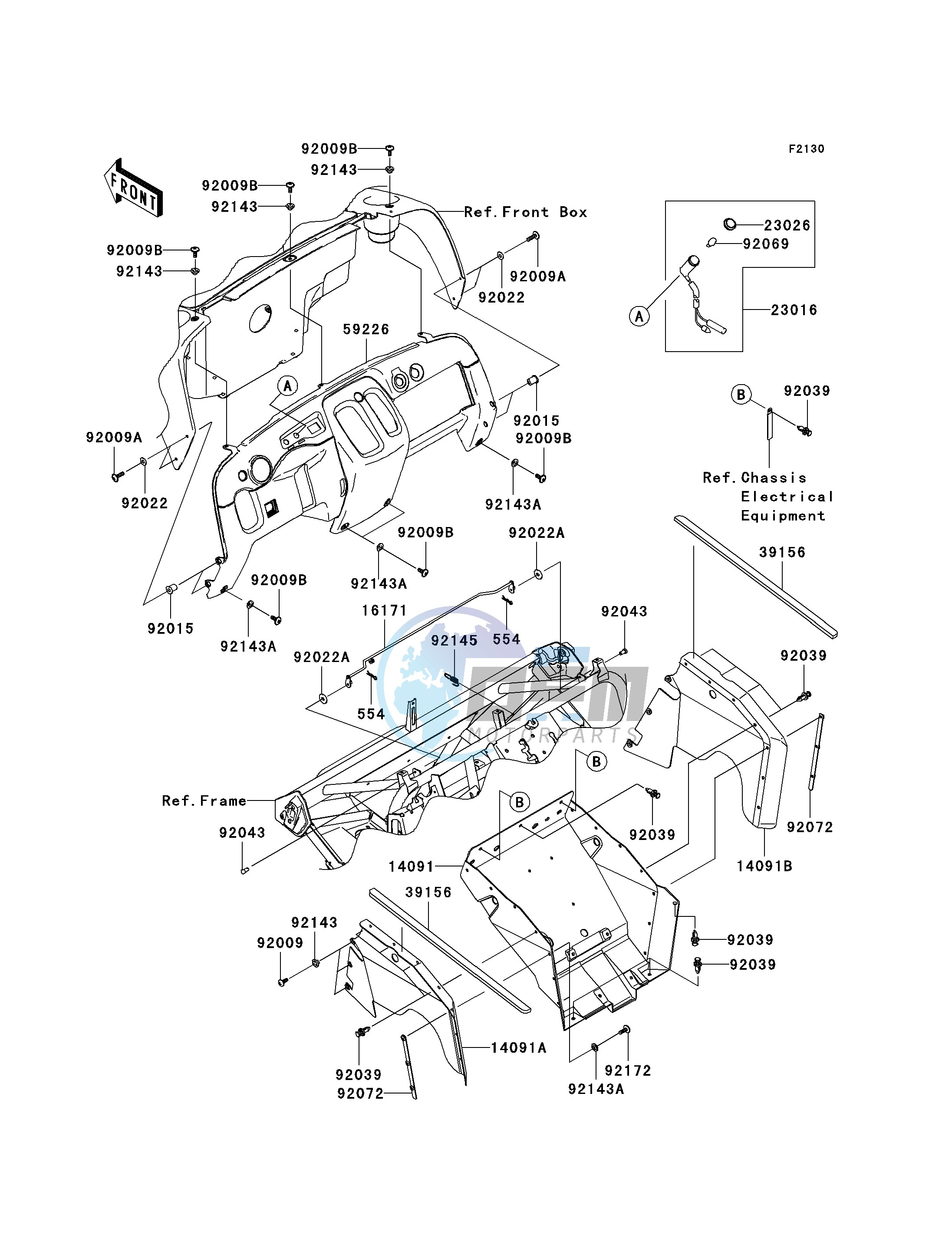 FRAME FITTINGS-- FRONT- -