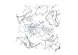 CS JOG R 50 drawing FRONT BODY