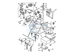 TDM 900 drawing BATTERY