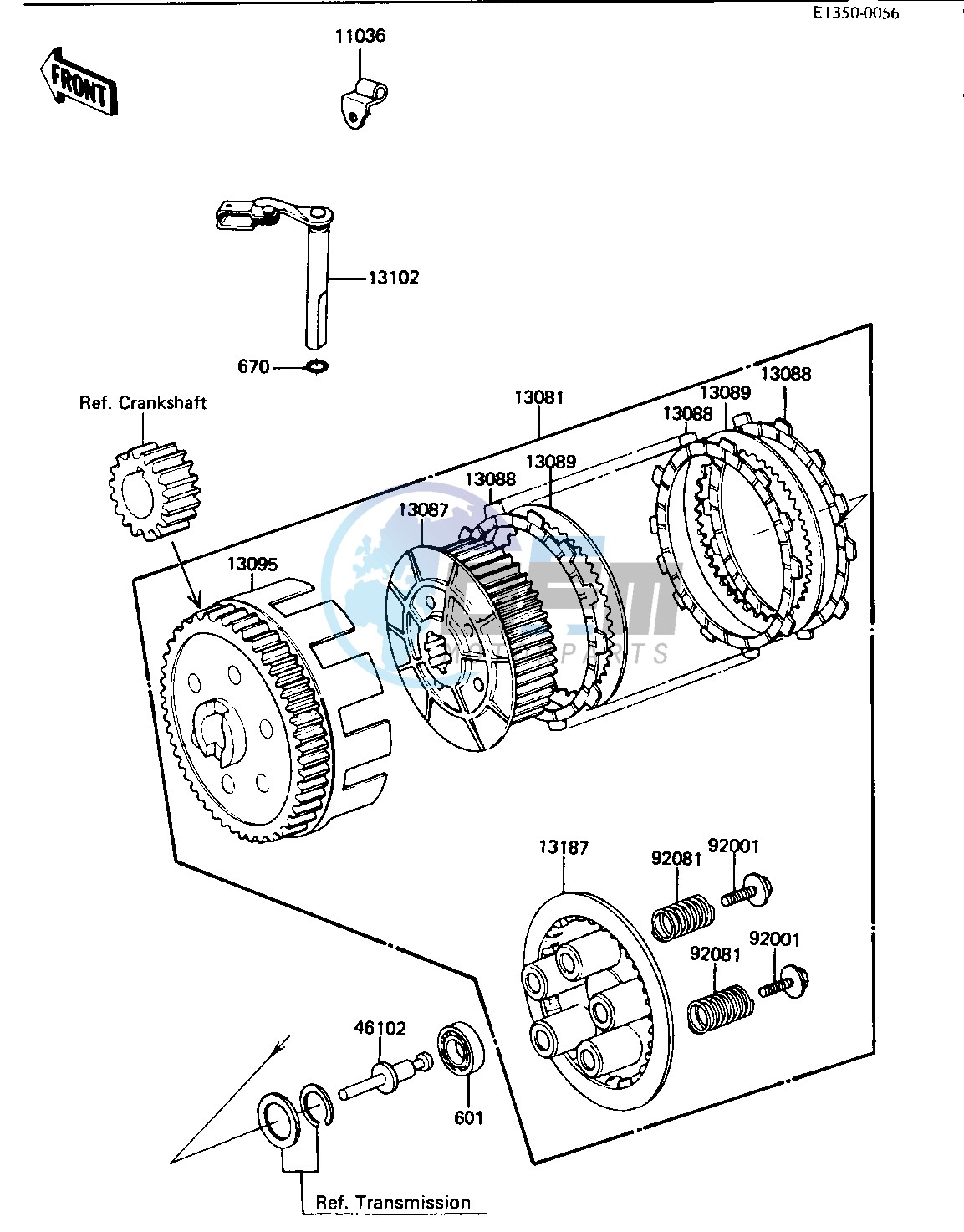 CLUTCH -- 84 KLT200-C2- -